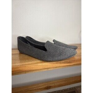 Seychelles Women's Size 10 Anthro Pointed Toe Gray Flat Preppy Classic Loafer